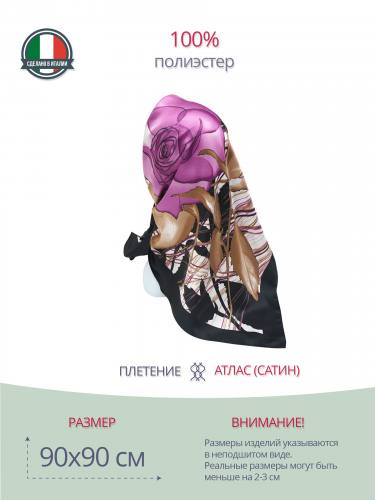 Женский платок с красивыми цветами 40111