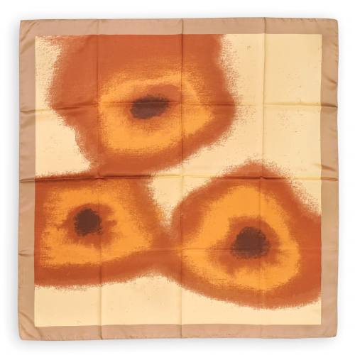 Женский платок каре абстракция 90x90 P29090068-Gm