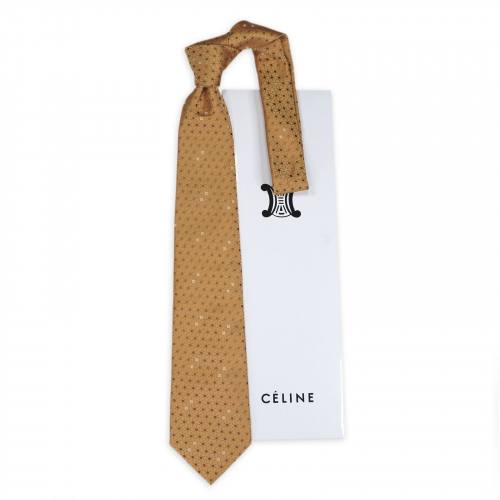 Коричневый галстук для мужчины Celine 853125
