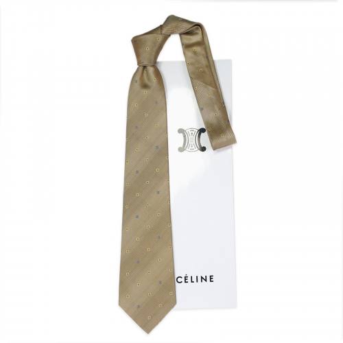 Галстук дизайнерский в полоску Celine 853095