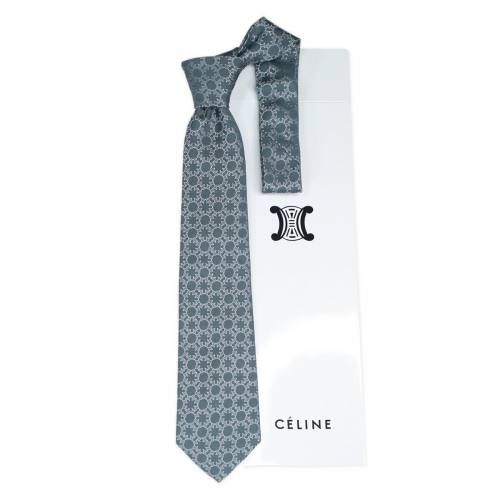 Красивый мужской галстук с узором Celine 851442